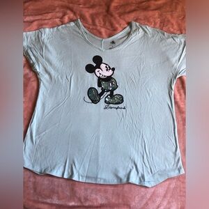 Mickey Mouse Sequin women shirt